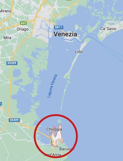 Apartmán Casa Della Felicita Chioggia Exteriér fotografie